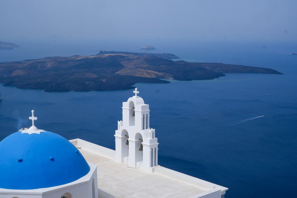 Η θέα στην Καλντέρα