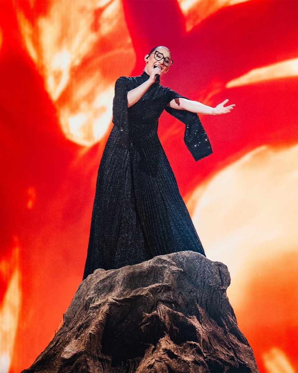 Μάγεψε η Κλαυδία στη σκηνή της Eurovision 2025