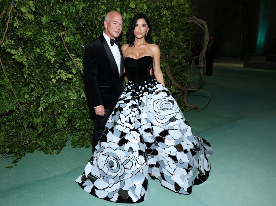 Λόρεν Σάντσεζ και Τζεφ Μπέζος στο Met Gala του 2024