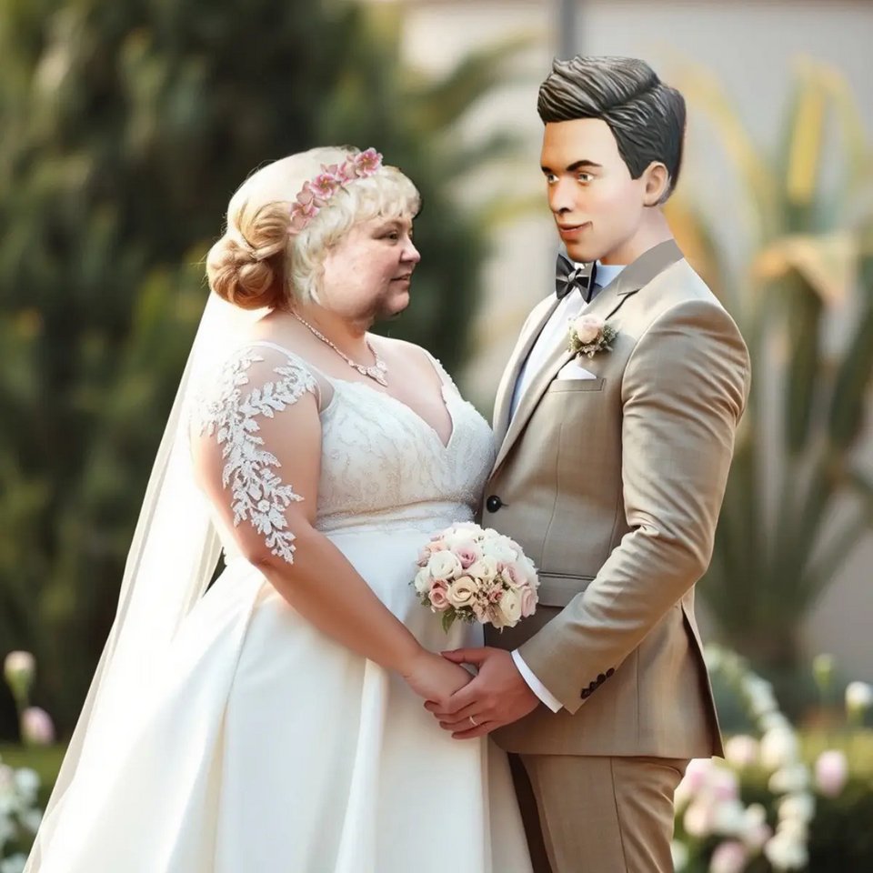 «Με ένα κλικ, έγινα ξανά σύζυγος», δήλωσε η Alaina στη Sun