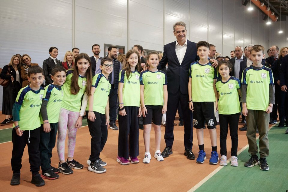 Η επίσκεψη Μητσοτάκη στο Σπίτι του Στίβου