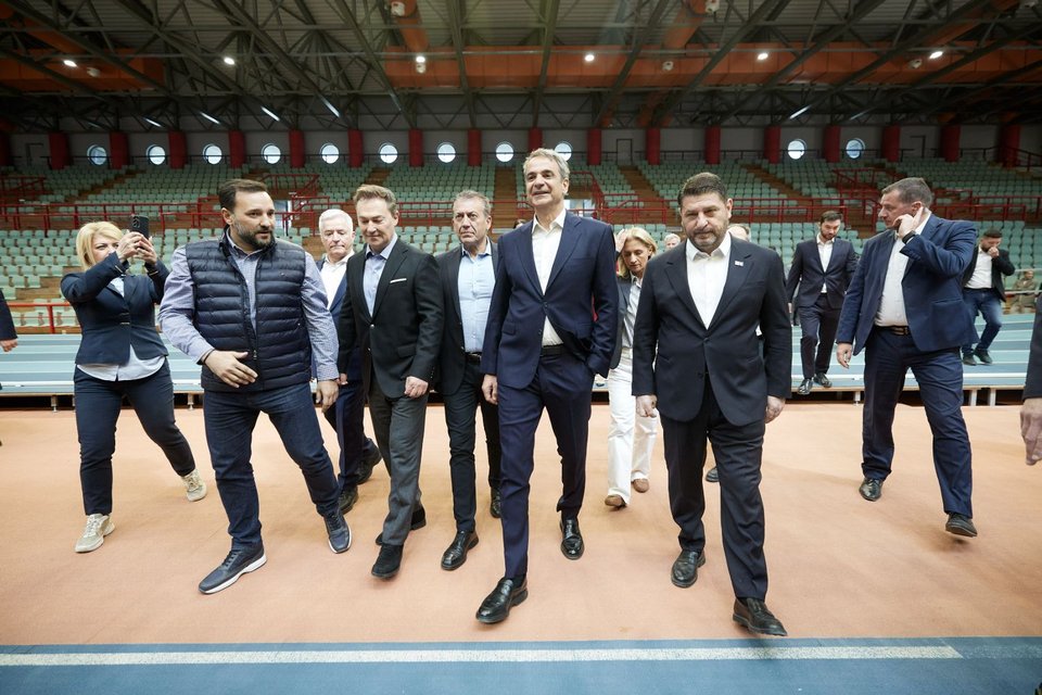 Η επίσκεψη Μητσοτάκη στο Σπίτι του Στίβου