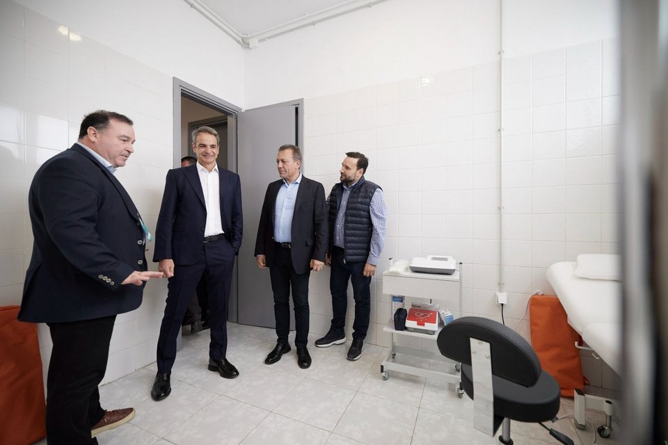 Η επίσκεψη Μητσοτάκη στο Σπίτι του Στίβου