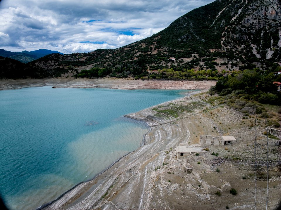 Η κατάσταση στη λίμνη του Μόρνου πριν από μερικούς μήνες / Φωτογραφία αρχείου: Αντώνης Νικολόπουλος / Eurokinissi