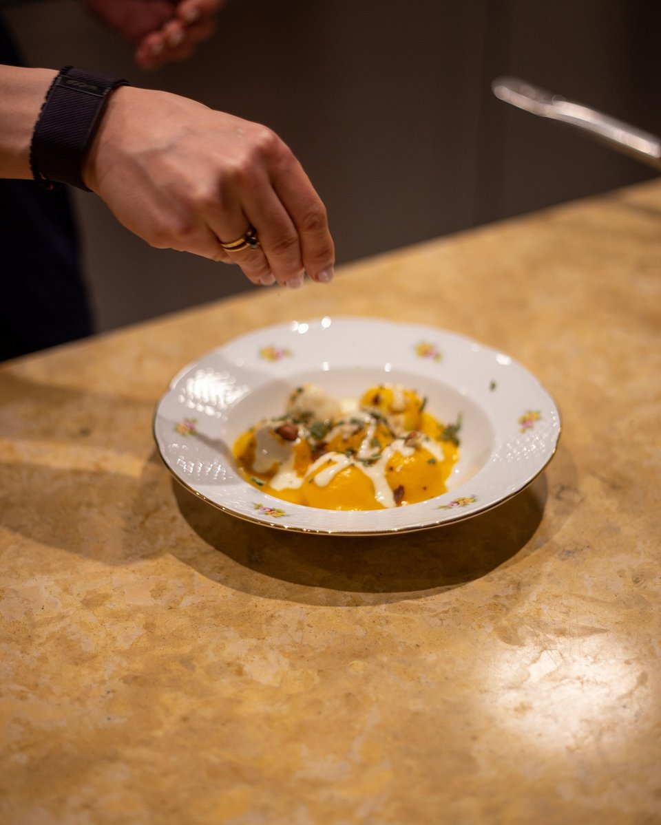 Στιγμιότυπο από την κουζίνα του «Osteria Mamma» στον Κεραμεικό / Φωτογραφία: osteria.mamma/Instagram