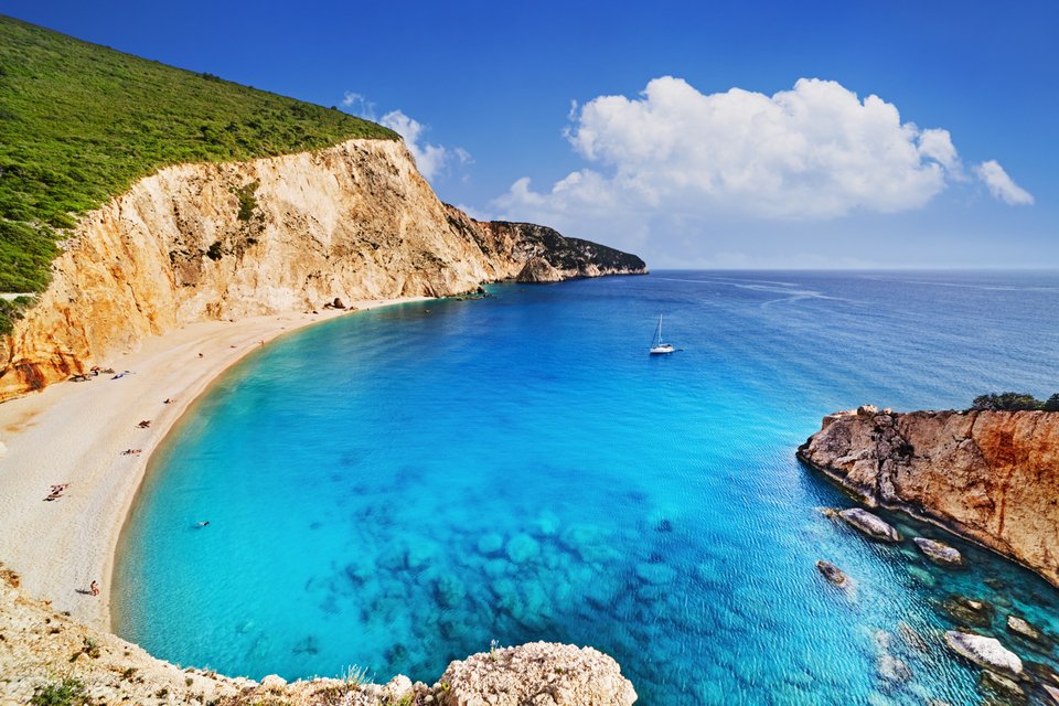 Η παραλία Πόρτο Κατσίκι στην Λευκάδα