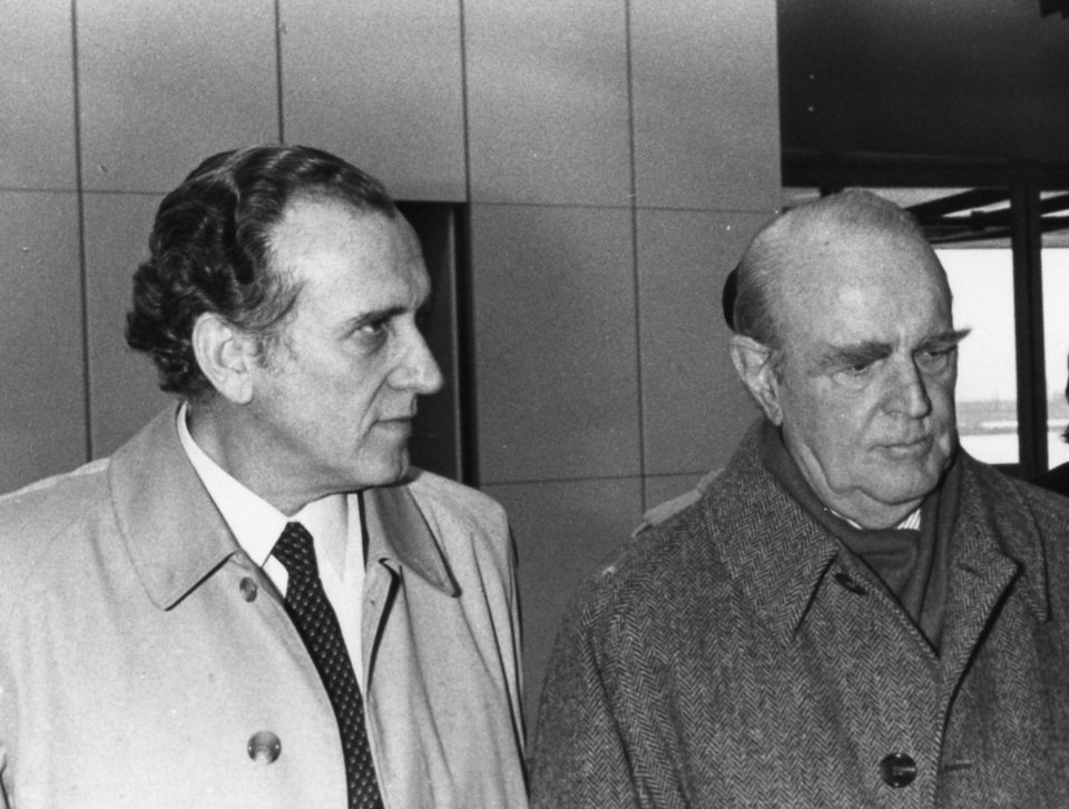Ο Χρήστος Ροκόφυλλος με τον Κωνσταντίνο Καραμανλή