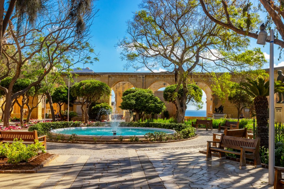 Οι κήποι του Upper Barrakka / Φωτογραφία: shutterstock