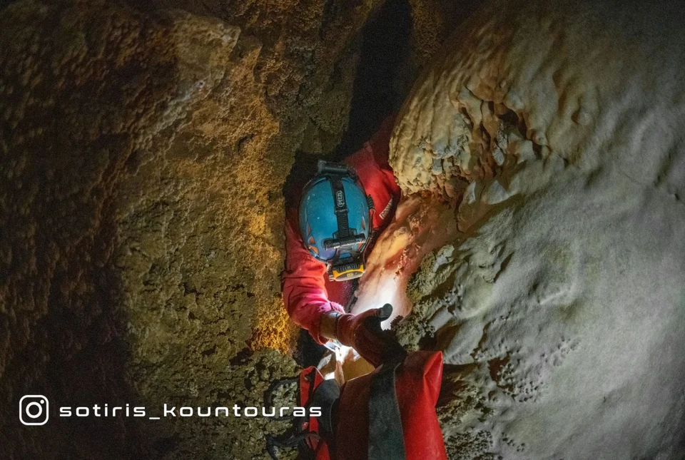 To σπήλαιο στα 132 μέτρα, ανακαλύφθηκε πριν από λίγους μήνες