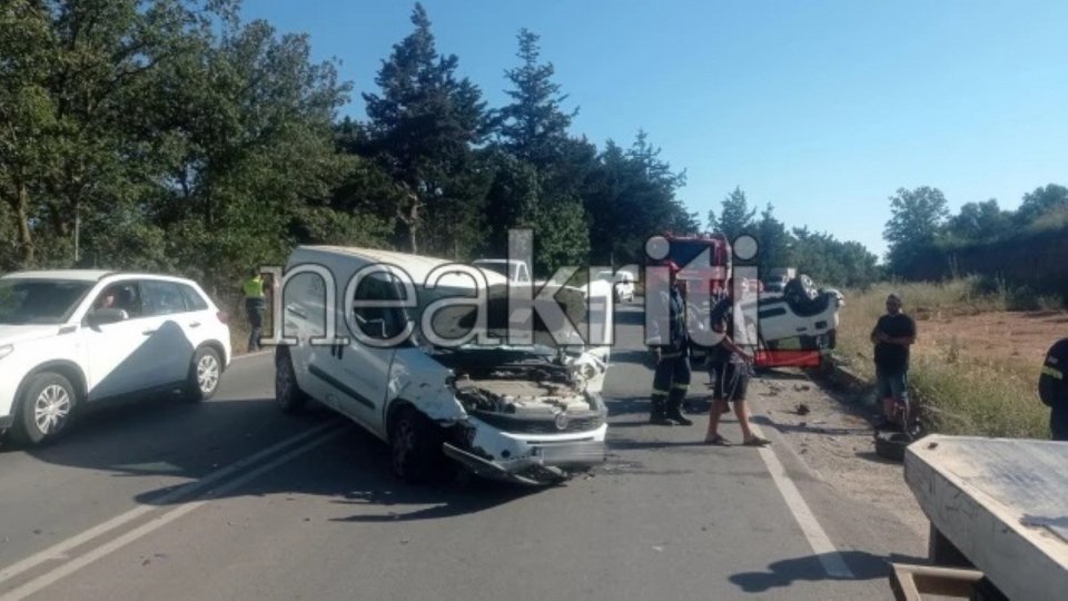 Το σημείο που έγινε το τροχαίο