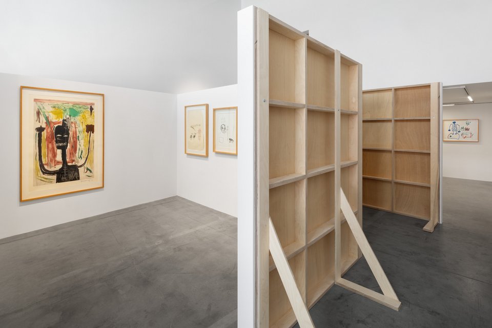 Jean-Michel Basquiat: Untitled, installation shots, photo: Paris Tavitian / Courtesy The Intermission
