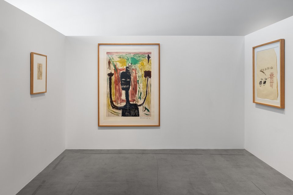 Jean-Michel Basquiat: Untitled, installation shots, photo: Paris Tavitian / Courtesy The Intermission