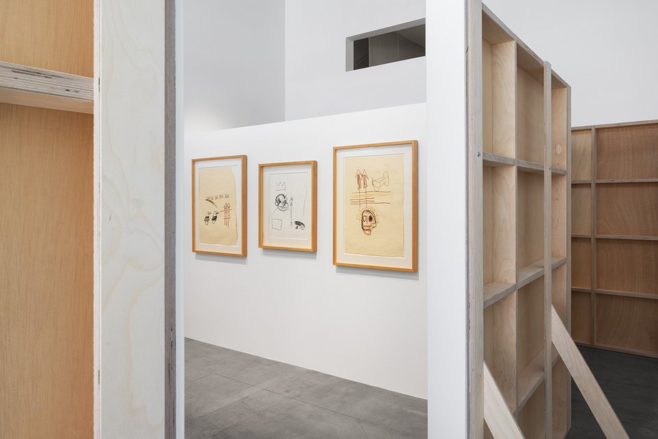 Jean-Michel Basquiat: Untitled, installation shots, photo: Paris Tavitian / Courtesy The Intermission