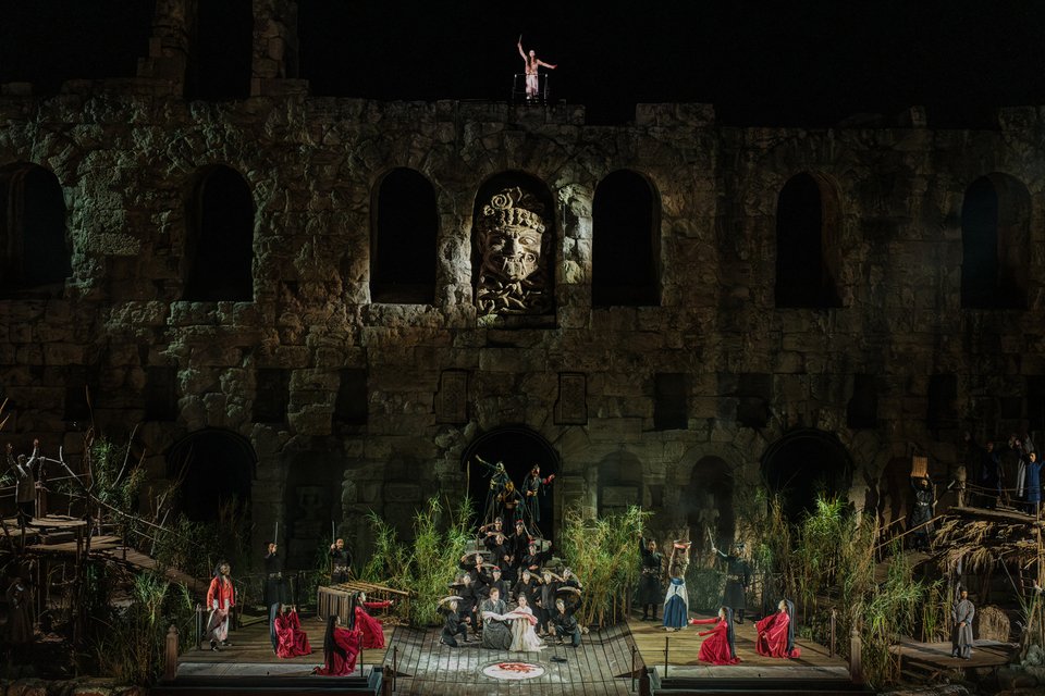 Η μαγεία της Τουραντότ στο Ηρώδειο / Φωτογραφία: Γ. Αντώνογλου 