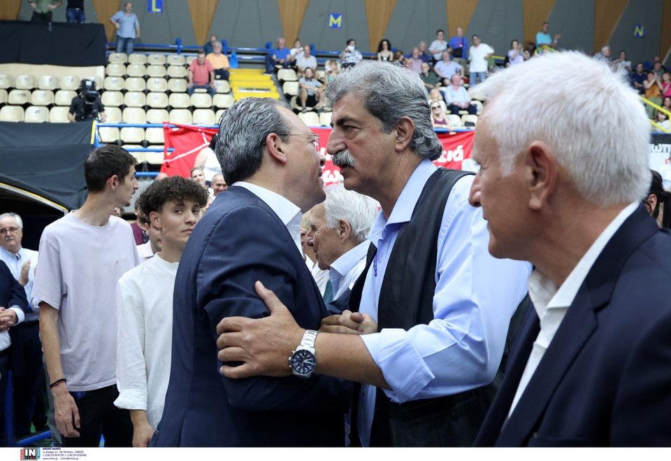 Ο Σωκράτης Φάμελλος με τον Παύλο Πολάκη
