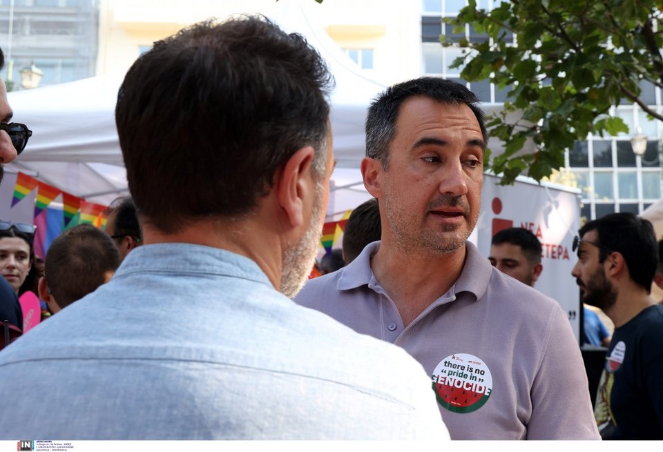 Ο πρόεδρος της Νέας Αριστεράς Αλέξης Χαρίτσης