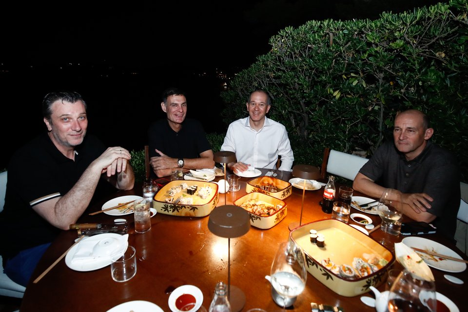 Οι Παναγιώτης και Γιώργος Αγγελόπουλος, ο Γιώργος Μπαρτζώκας και ο Νίκος Λεπενιώτης / Eurokinissi