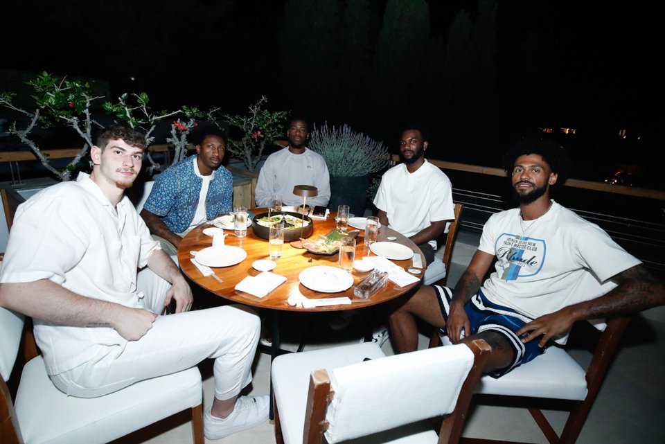 Oι παίκτες του Ολυμπιακού / Eurokinissi