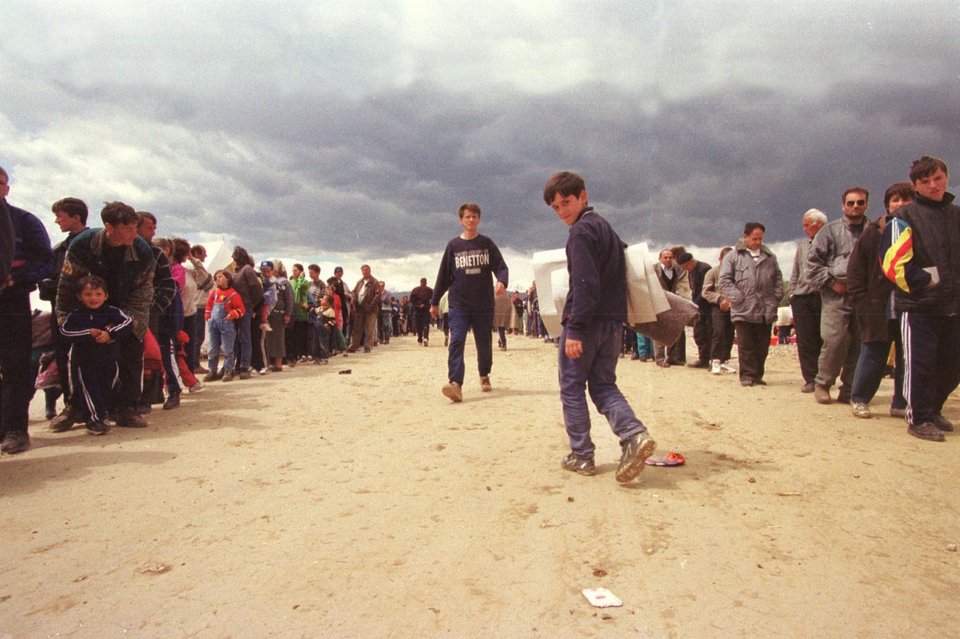 Ημέρες πολέμου στη Γιουγκοσλαβία το 1999 / Φωτογραφία: AP