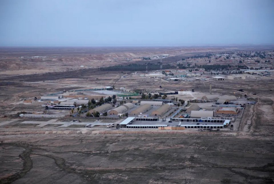 Η αμερικανική αεροπορική βάση Άιν Αλ Άσαντ στο δυτικό Ιράκ είχε δεχθεί το 2020 επίθεση από το Ιράν