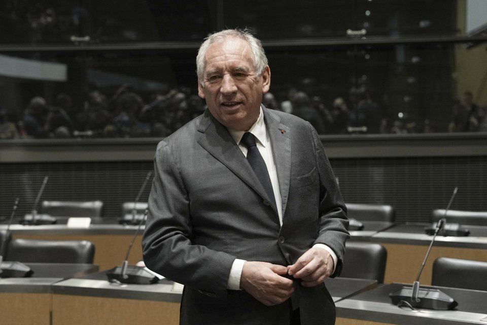 Ο Γάλλος πρωθυπουργός, Φρανσουά Μπαϊρού / AP
