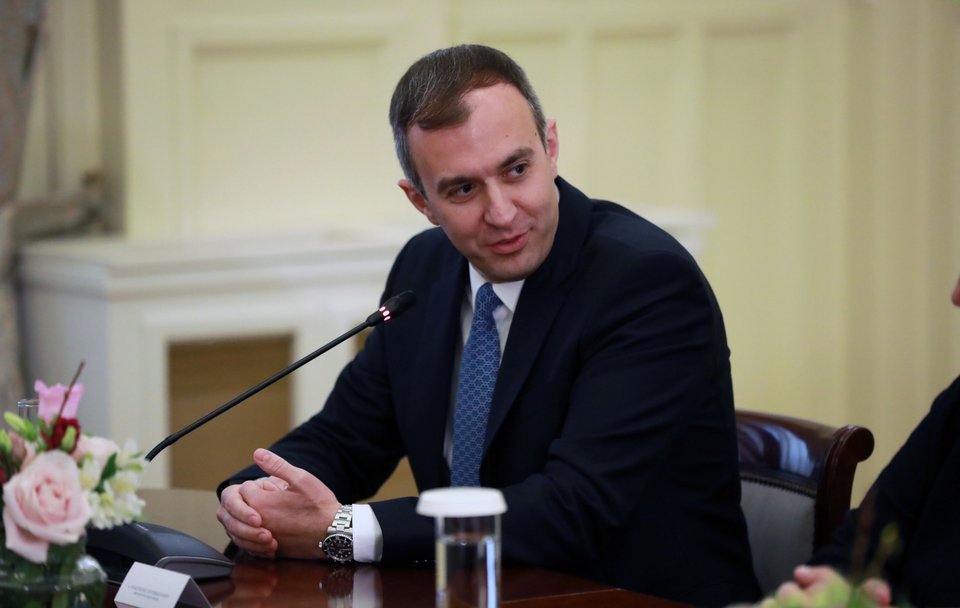 Ο υφυπουργός Εξωτερικών, Τάσος Χατζηβασιλείου / Intime