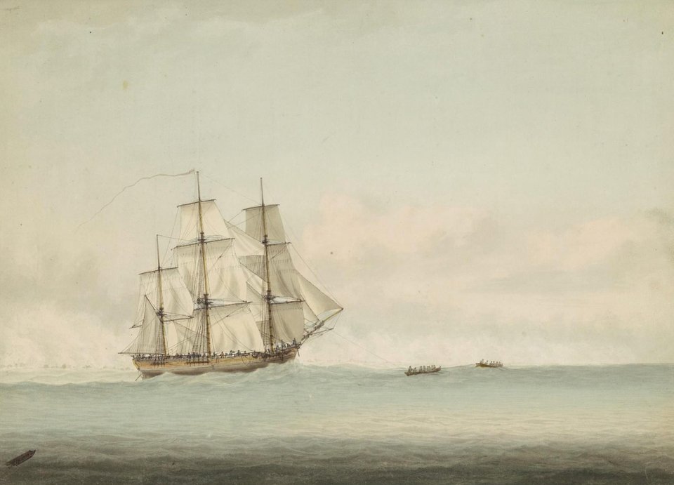 Φωτογραφία: Πίνακας του Samuel Atkins (1760-1810) - National Library of Australia