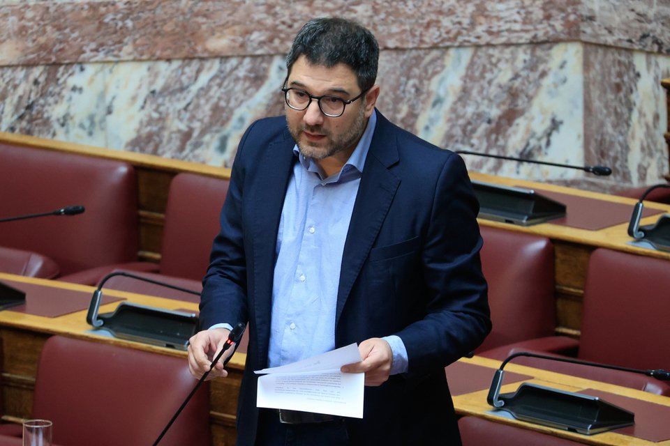 Ο βουλευτής της Νέας Αριστεράς, Νάσος Ηλιόπουλος / Eurokinissi