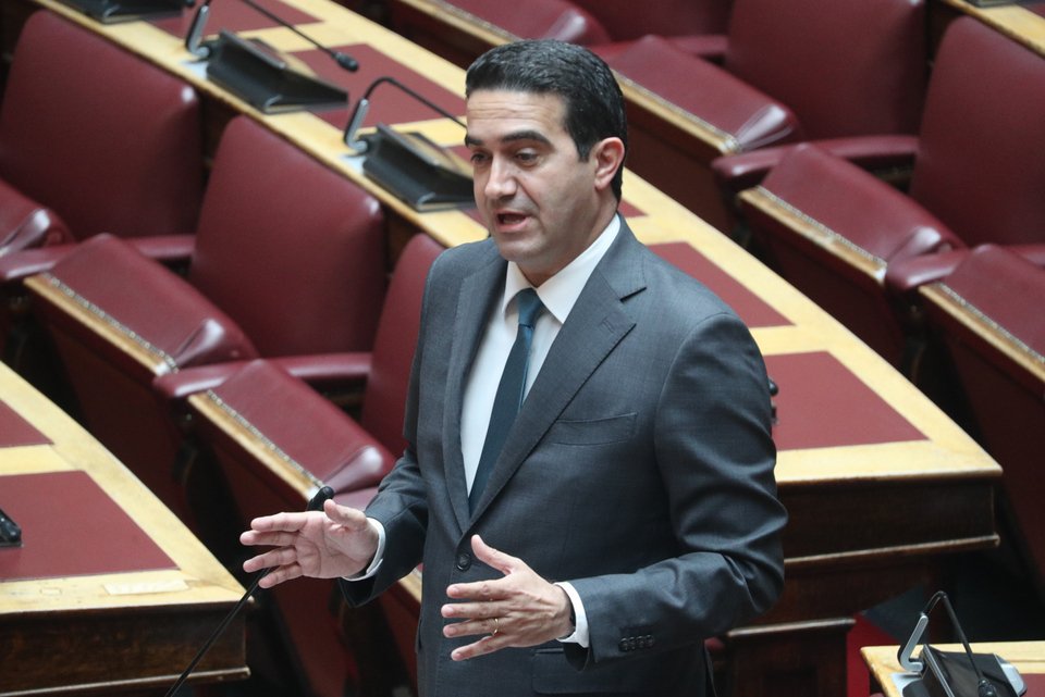 Ο βουλευτής Ηλείας του ΠΑΣΟΚ, Μιχάλης Κατρίνης / Eurokinissi