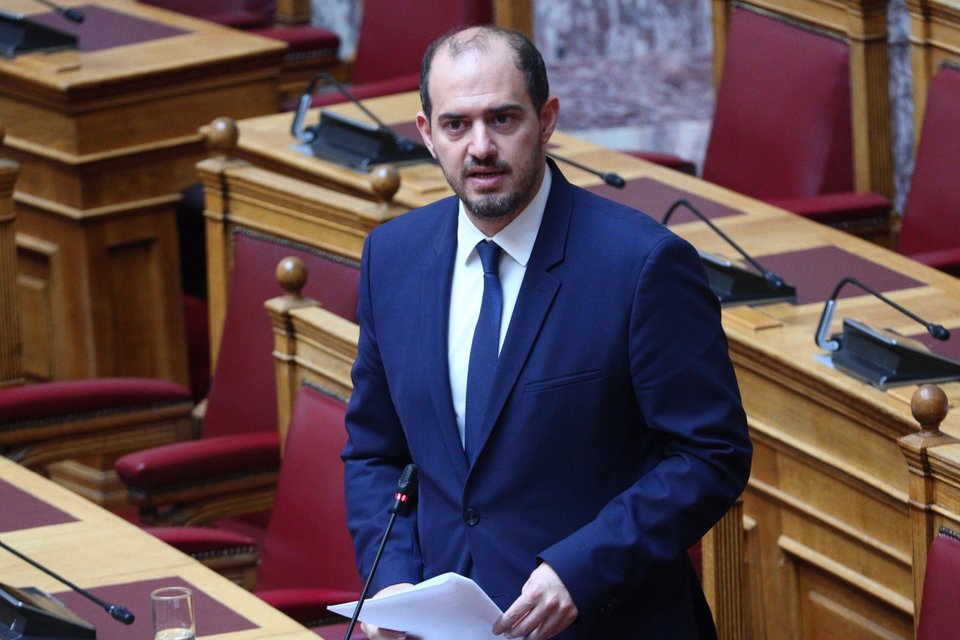 Ο υφυπουργός Εθνικής Οικονομίας και Οικονομικών, Γιώργος Κώτσηρας / Eurokinissi