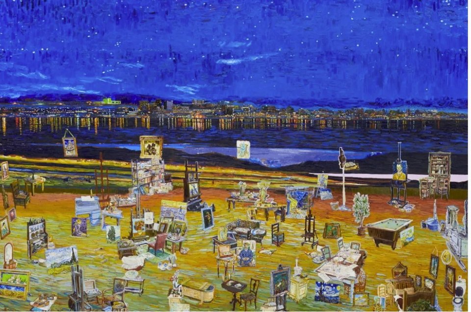 Vincent Willem van Gogh’s Studio, Kuwakubo Toru, 2015 © Toru Kuwakubo / Tomio Koyama Gallery