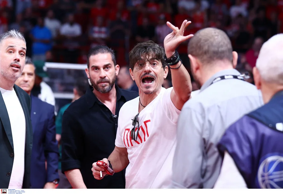  Ένταση με Δημήτρη Γιαννακόπουλο στο ΣΕΦ / Φωτογραφία INTIME 