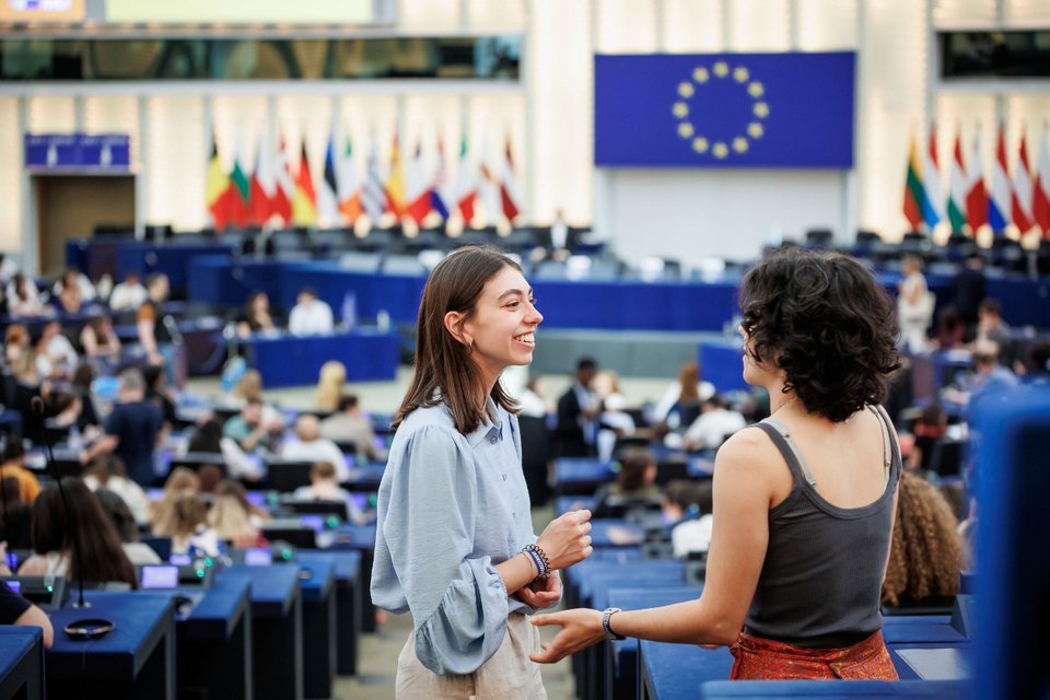 Στιγμιότυπο από την εκδήλωση της Ευρωπαϊκής Νεολαίας 2025 / Facebook @European Youth Event