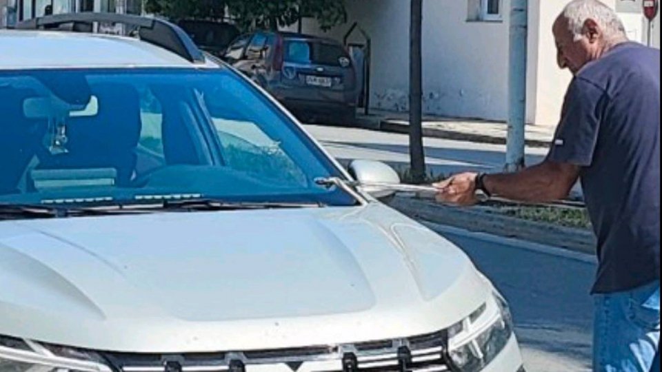 Έπιασαν το φίδι και το απομάκρυναν με ασφάλεια / Φωτογραφία: thenewspaper