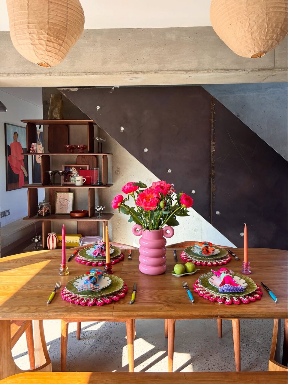 To art de la table της ντοπαμίνης / Φωτογραφία: lanawilman/Instagram
