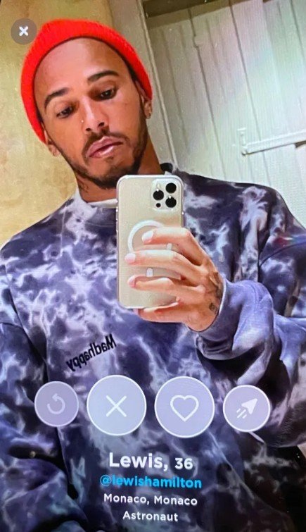 Ο Λιούις Χάμιλτον έχει χρησιμοποιήσει το dating app, Raya /