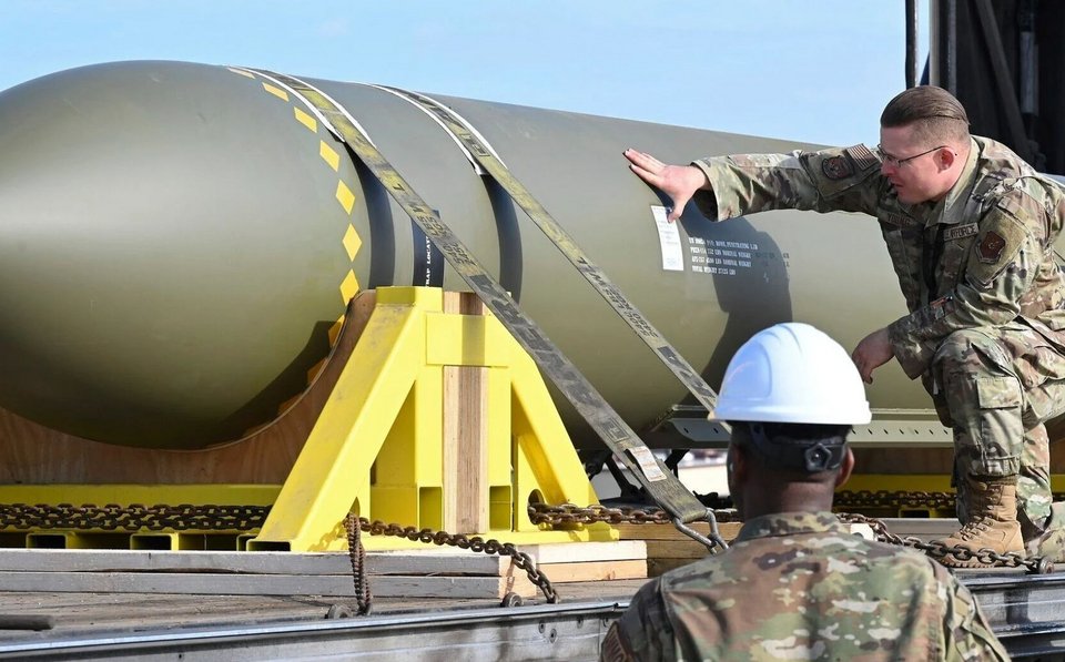 Η αμερικανική βόμβα GBU-57 / Times of Israel