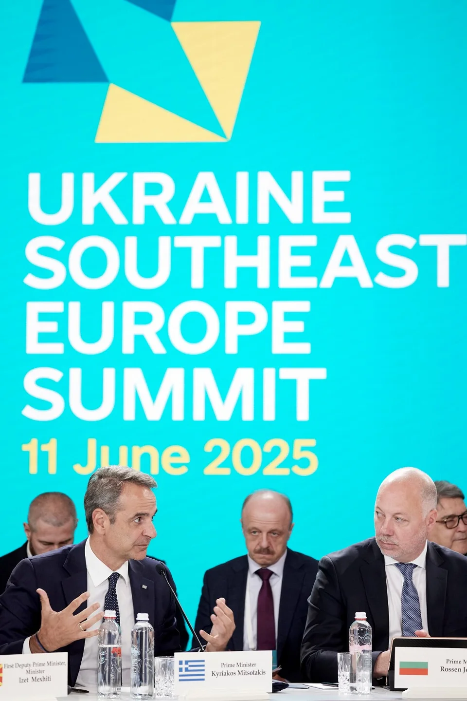 Ο Κυριάκος Μητσοτάκης στη Σύνοδο ΝΑ Ευρώπης-Ουκρανίας στην Οδησσό / Φωτογραφία: ΔΗΜΗΤΡΗΣ ΠΑΠΑΜΗΤΣΟΣ/ΓΡ. ΤΥΠΟΥ ΠΡΩΘΥΠΟΥΡΓΟΥ 