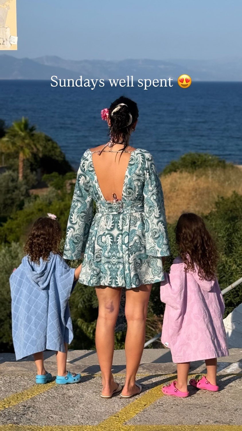Το story που δημοσίευσε η Χριστίνα Μπόμπα μαζί με τις κόρες της