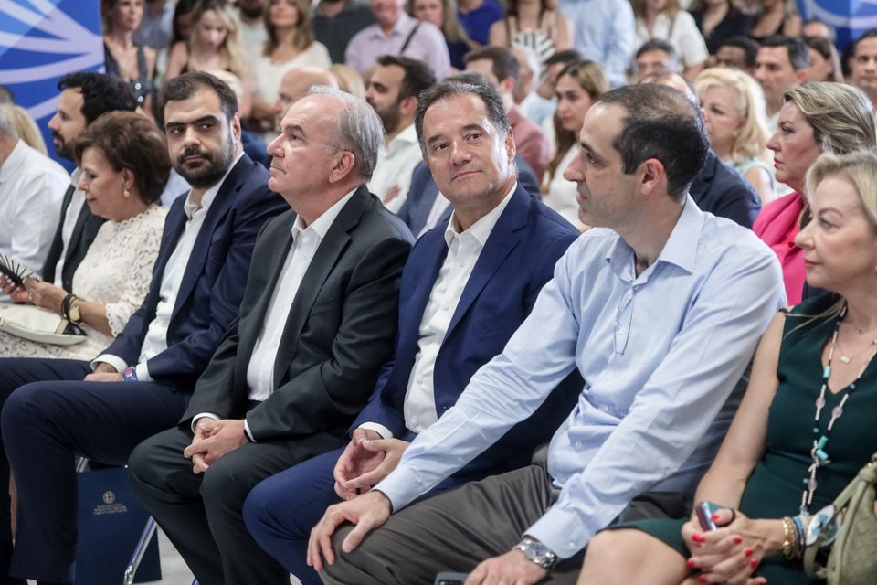 Παύλος Μαρινάκης, Νίκος Παπαθανάσης, Άδωνις Γεωργιάδης και Γρηγόρης Δημητριάδης