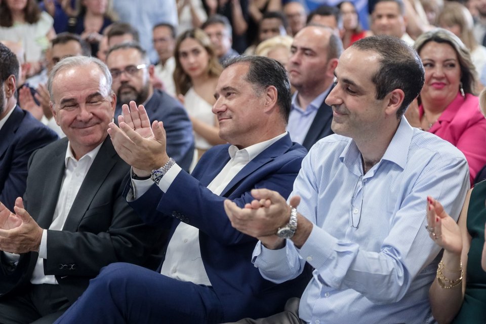 Νίκος Παπαθανάσης, Άδωνις Γεωργιάδης, Γρηγόρης Δημητριάδης