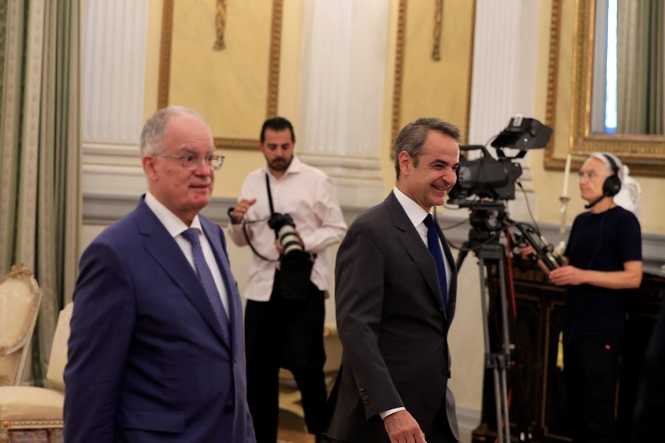 Ο Πρόεδρος της Δημοκρατίας, Κώστας Τασούλας, και ο πρωθυπουργός, Κυριάκος Μητσοτάκης