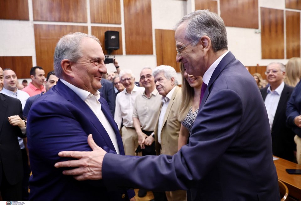 Κώστας Καραμανλής και Αντώνης Σαμαράς / Φωτογραφία: Intimenews/ΛΙΑΚΟΣ ΓΙΑΝΝΗΣ
