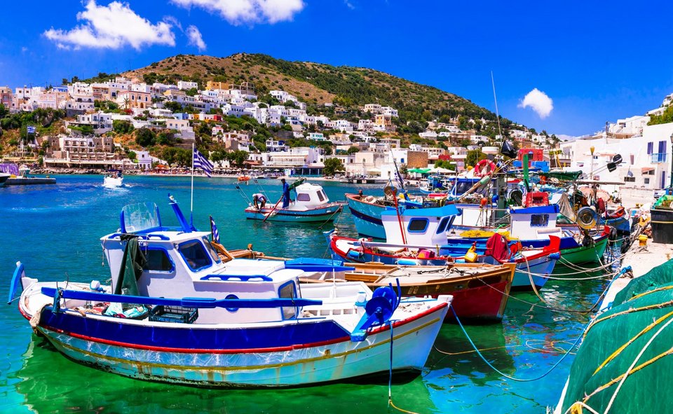 Καϊκια στη Λέρο
