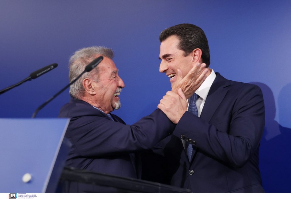 Ο Κώστας Σκρέκας με τον Γ. Τραγάκη -Φωτογραφία: Intimenews/ΒΛΑΣΣΟΠΟΥΛΟΥ ΙΣΜΗΝΗ