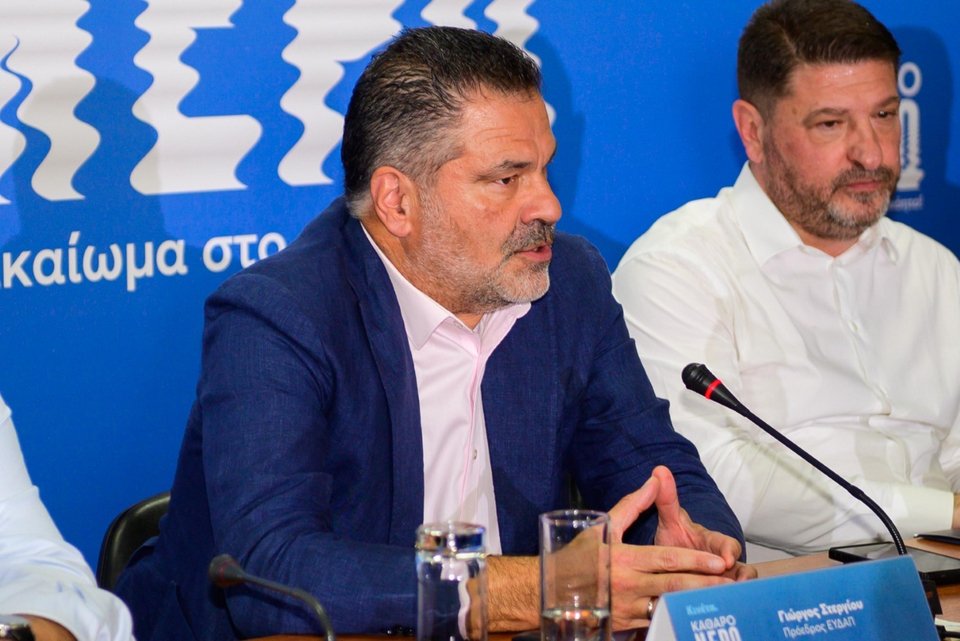 Ο πρόεδρος ΔΣ της ΕΥΔΑΠ, Γιώργος Στεργίου