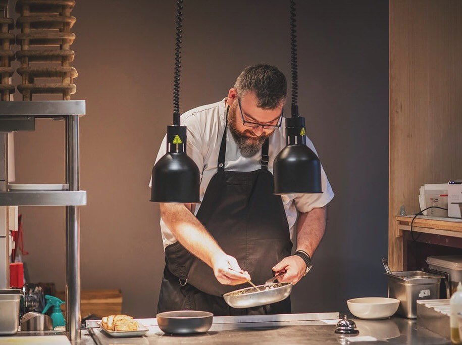 Ο σεφ Θωμάς Μάτσας  / Φωτογραφία: Μαρία Μαράκη