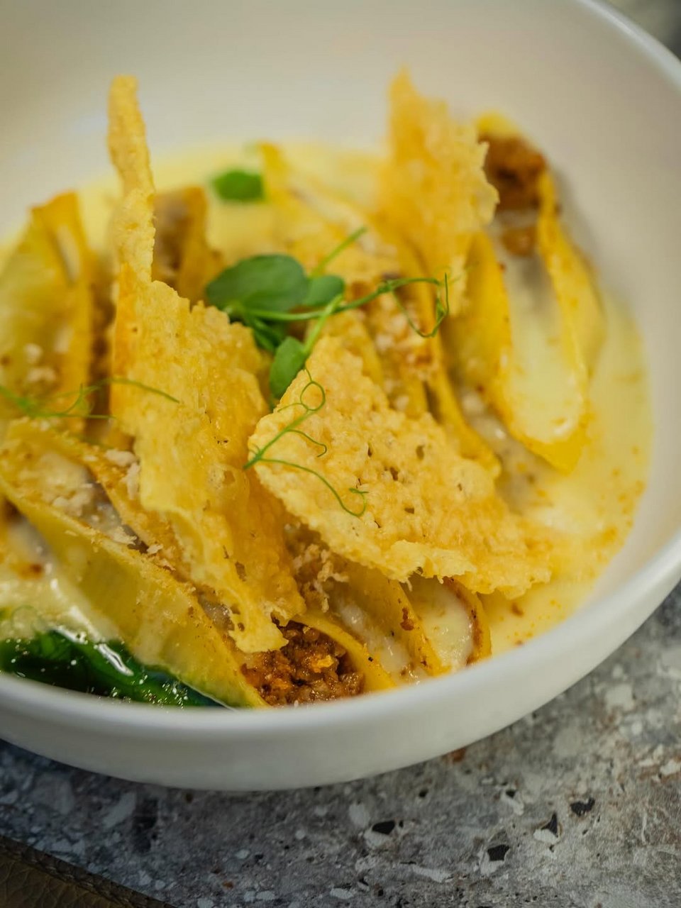 Το παστίτσιο αλλιώς από τον Θωμά Μάτσα στη Striggla / Φωτογραφία: Μαρία Μαράκη