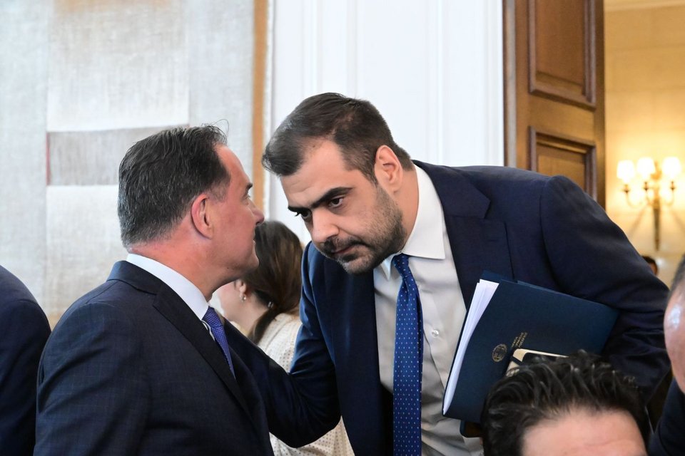 Αδωνις Γεωργιάδης και Παύλος Μαρινάκης
