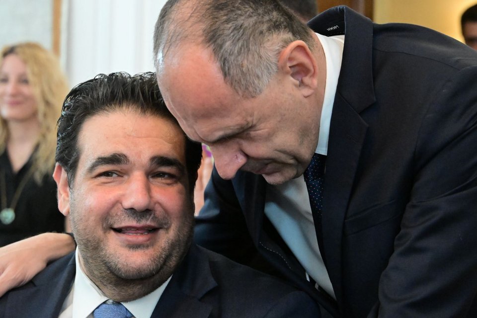 Θοδωρής Λιβάνιος και Γιώργος Γεραπετρίτης